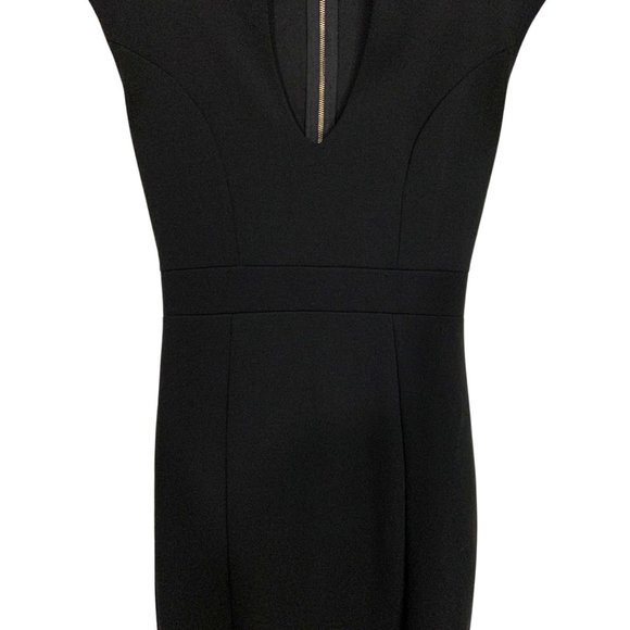 Sexy V-Neck Short Sleeve Bodycon Dress - Picture 3 of 5
